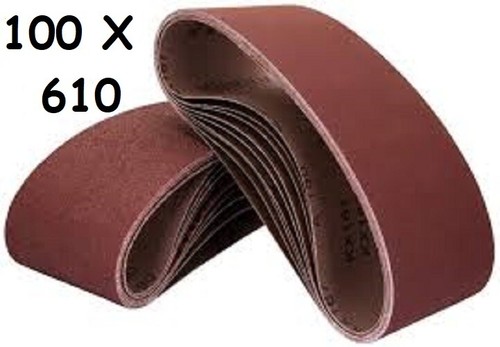 Nastri abrasivi 100mm 610mm - 100mm, x