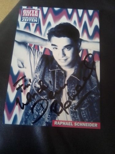 Raffaello schneider autografo - raffaello,